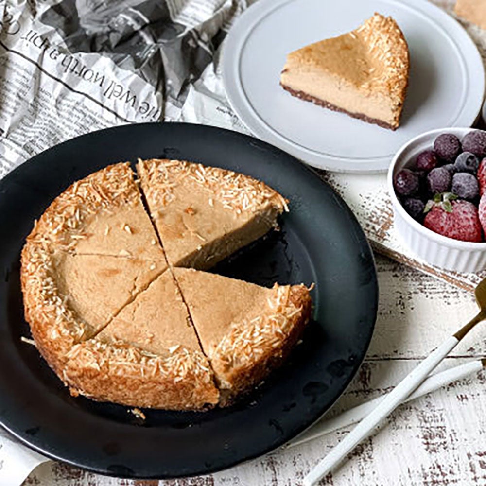 ヴィーガンココナッツチーズケーキ ｜有機素材使用のプラントベースの